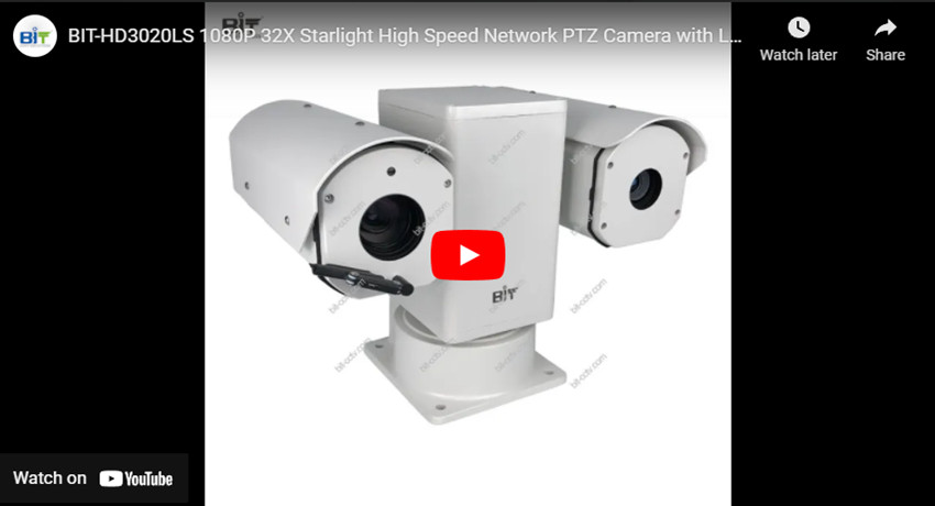 Bit - hd3020ls 1080p 32x Starlight High Speed Network PTZ camera with laser illuminator