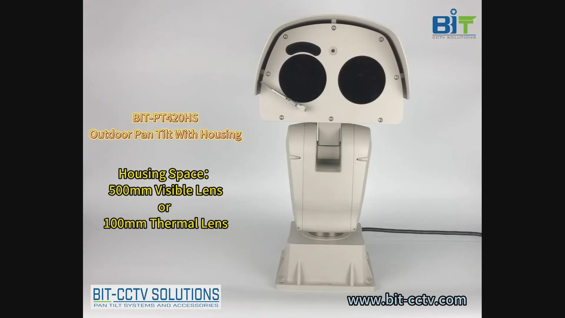 Unidad de inclinación BIT-PT420HS/posicionador con carcasa