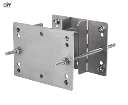 Soporte de montaje en polemount de acero inoxidable WS2776 para posicionador Pan Tilt